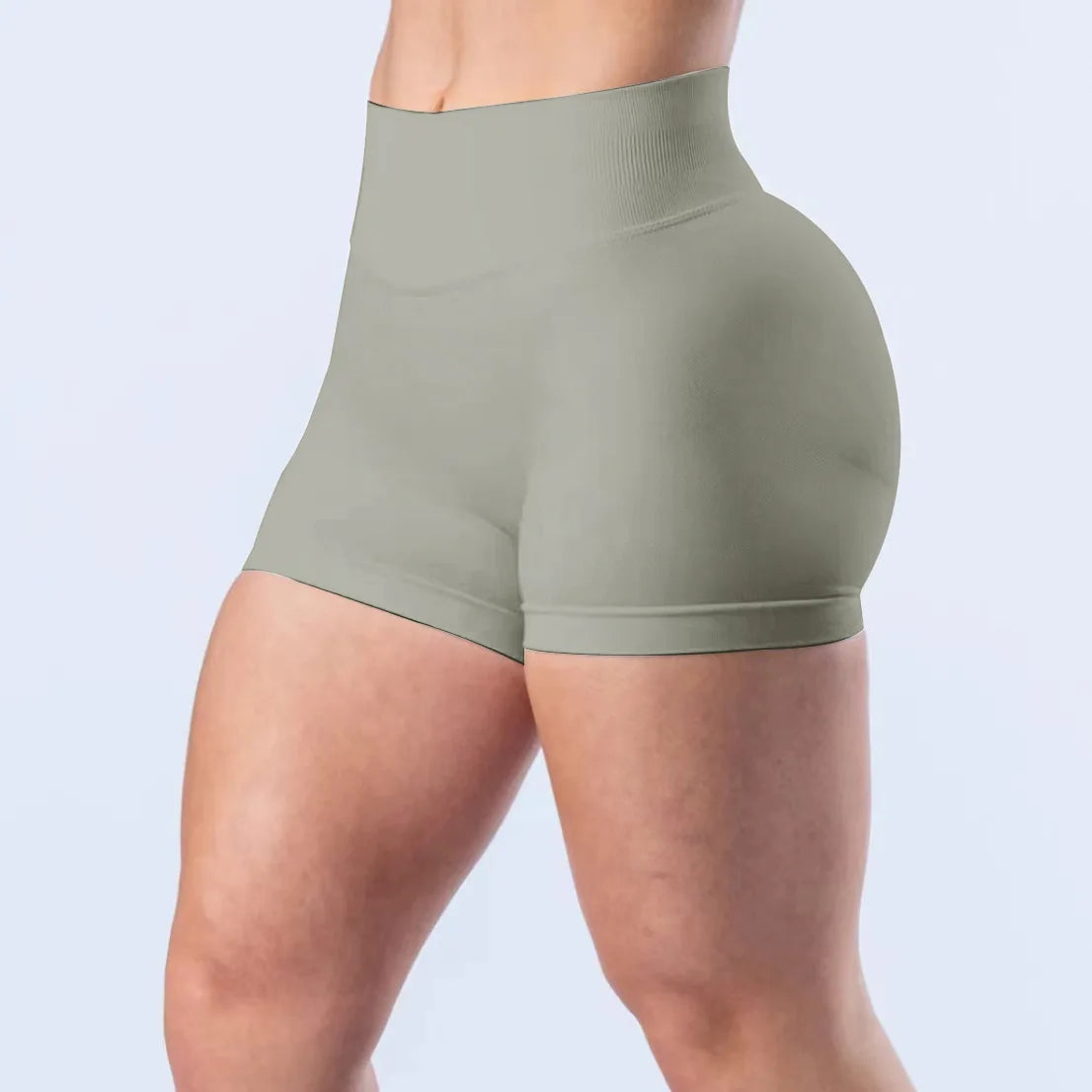 Seamless High-Waisted Yoga Leggings