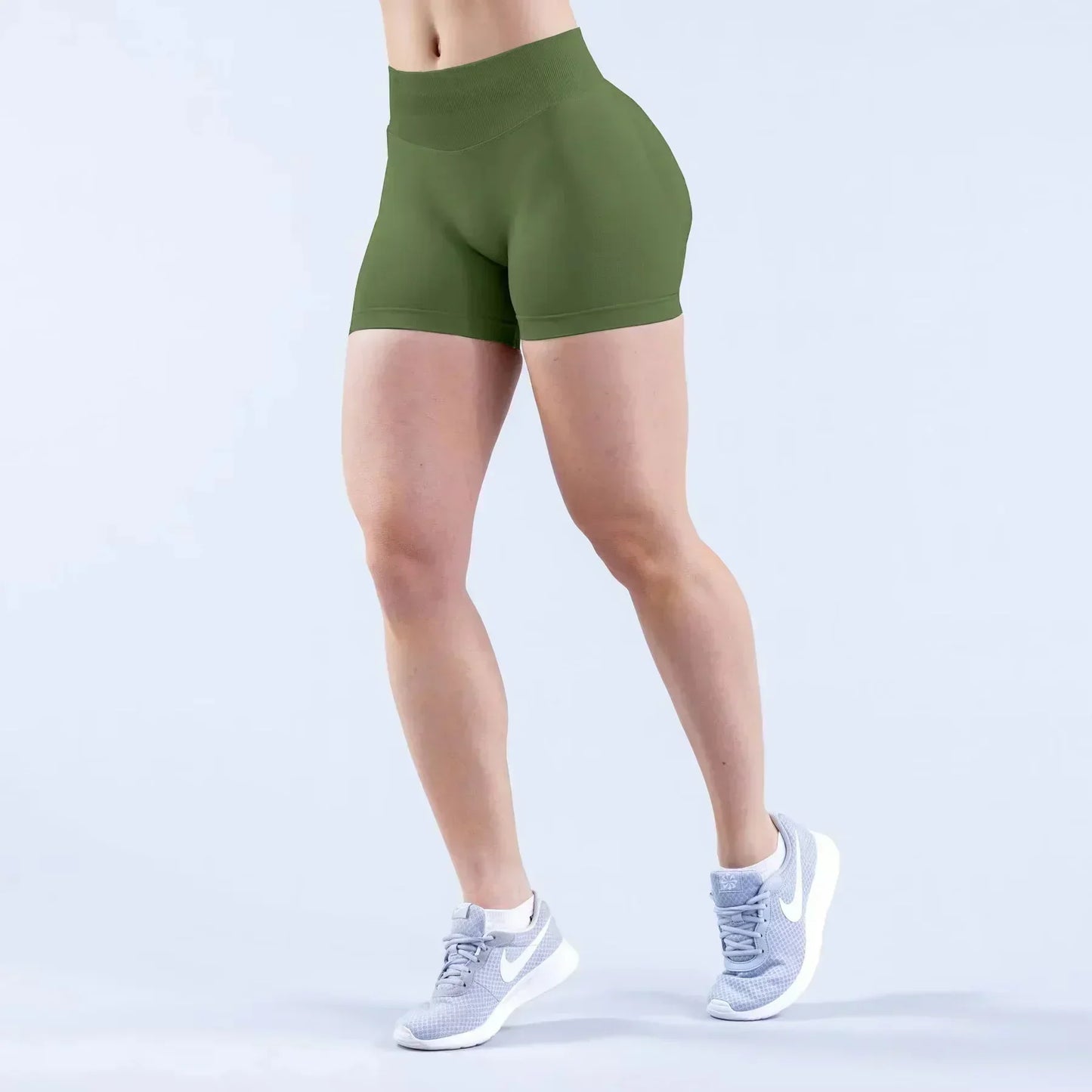 Seamless High-Waisted Yoga Leggings